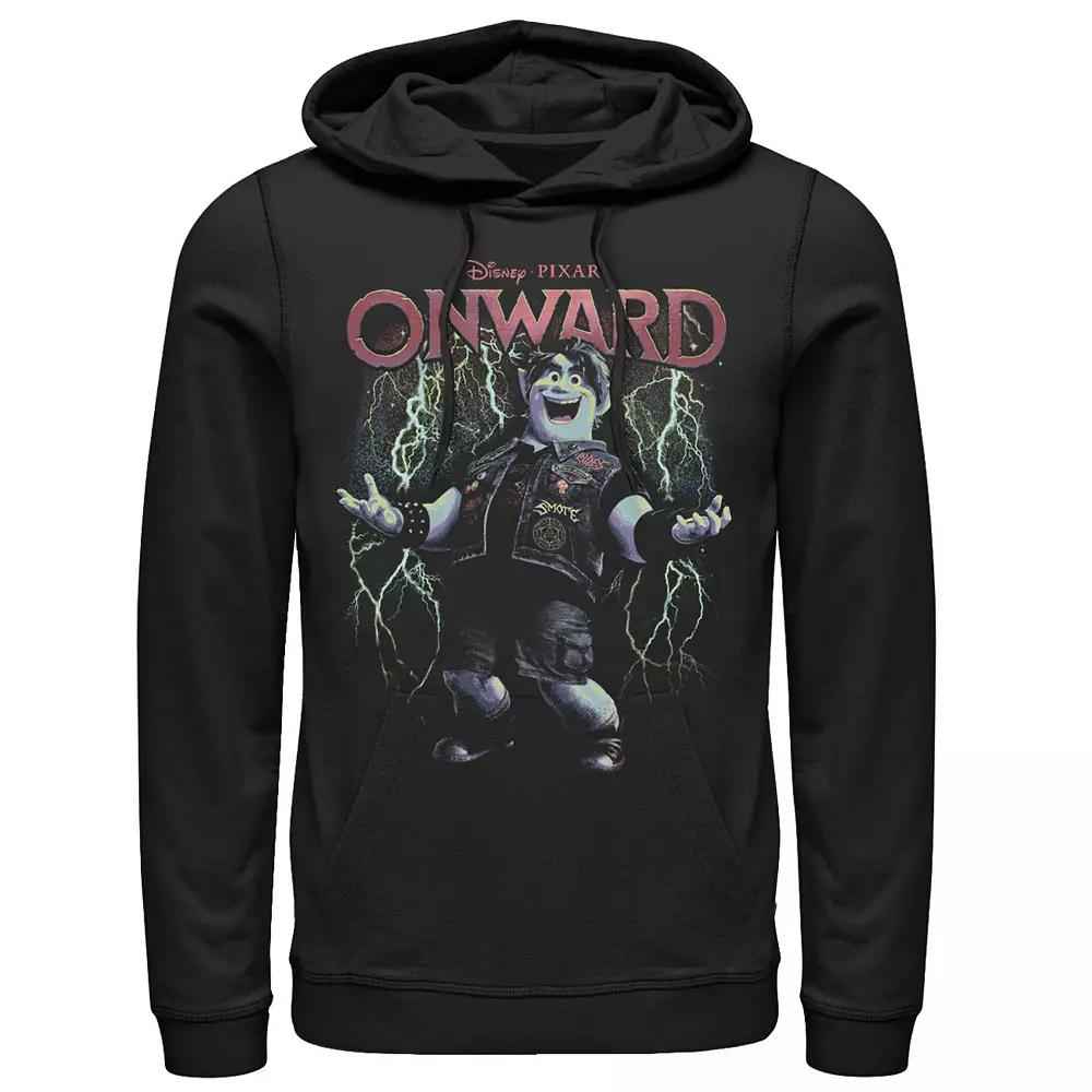 Men's Disney/Pixar Onward Barley Lightning Portrait Hoodie,  Product Image