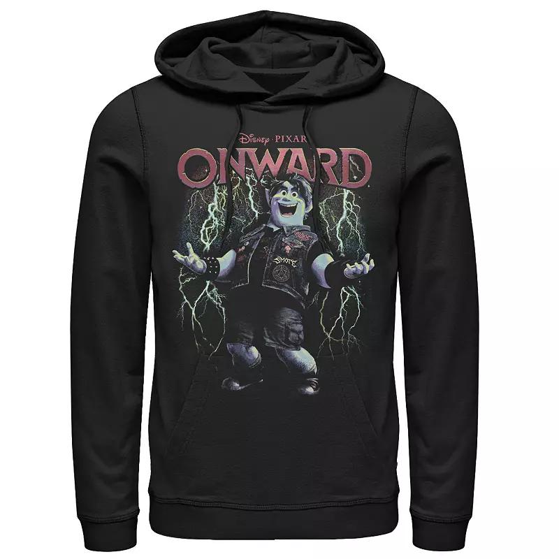 Men's Disney/Pixar Onward Barley Lightning Portrait Hoodie,  Product Image