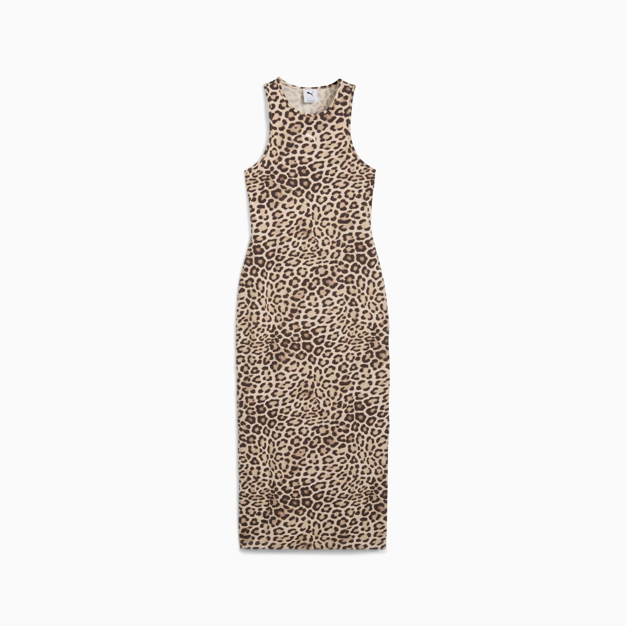 LEO LUXE Women's Slim All-Over Print Dress Product Image
