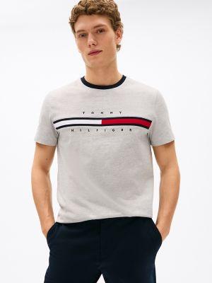 Embroidered Flag Logo T-Shirt Product Image