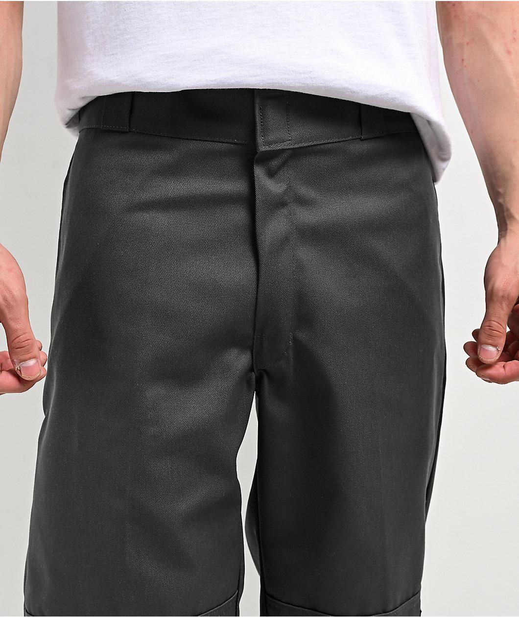 Dickies Loose Fit Charcoal Double Knee Work Pants Product Image