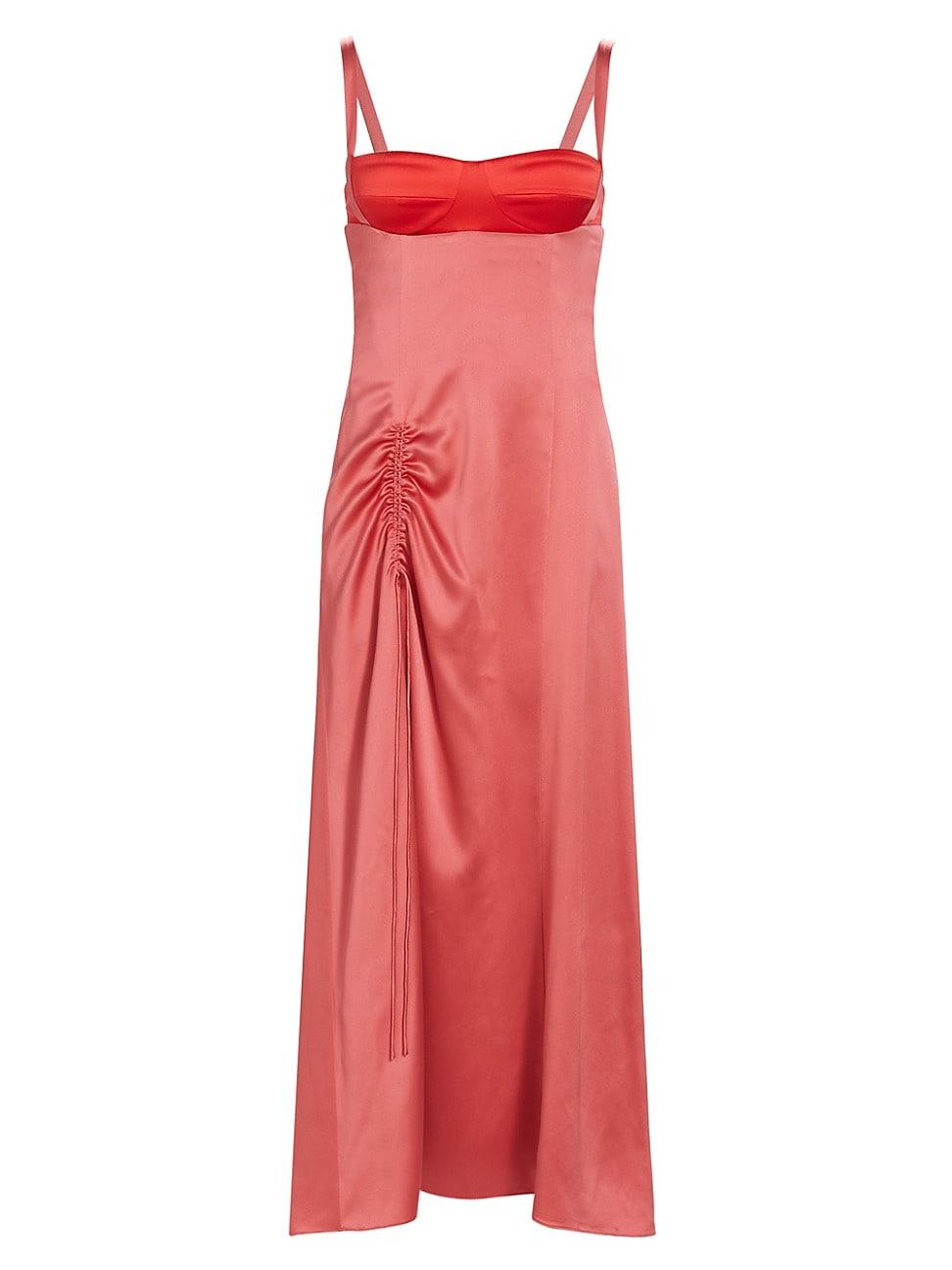 Womens Dark To Light Bustier Slip Dress Product Image