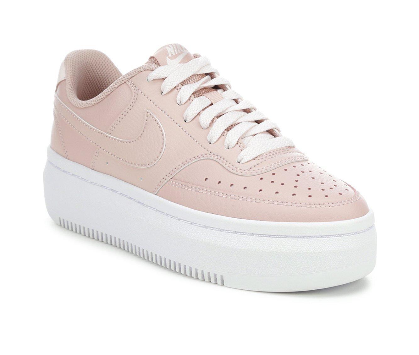 Women's Nike Court Vision Alta Leather Platform Sneakers Product Image