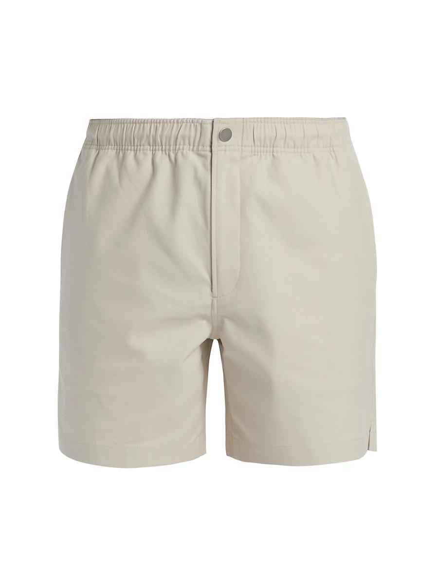 Mens Easy Stretch Canvas Shorts Product Image