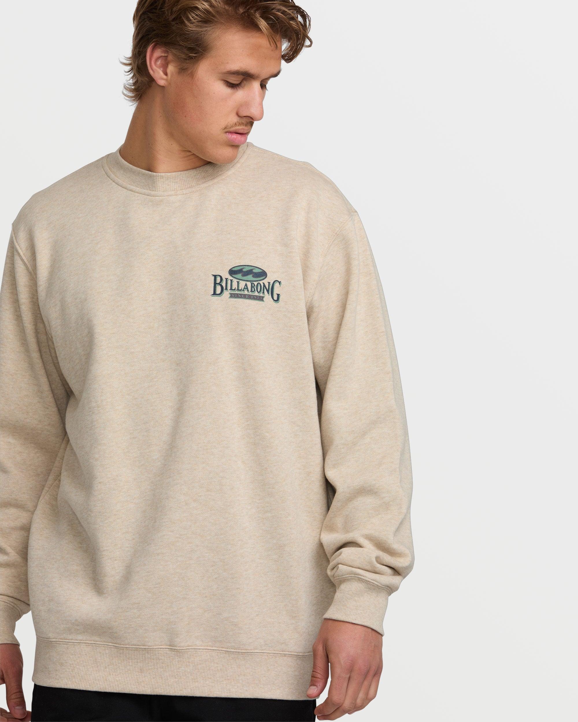 Short Sands Crew Sweatshirt - Oatmeal Heather Male Product Image