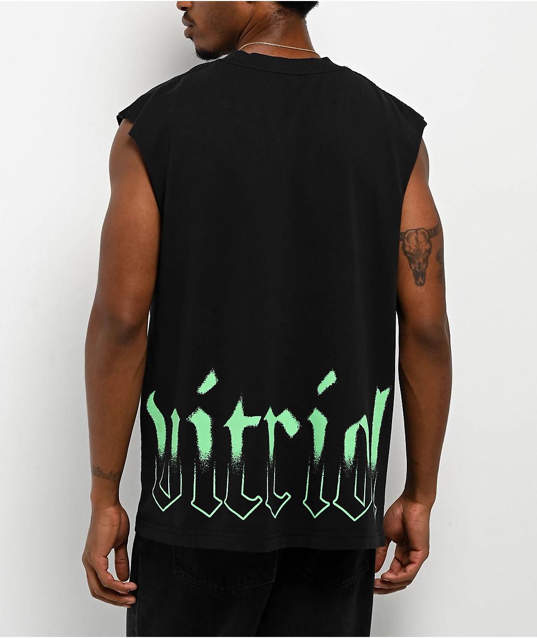Vitriol Reaper Fantasy Black Tank Top Product Image