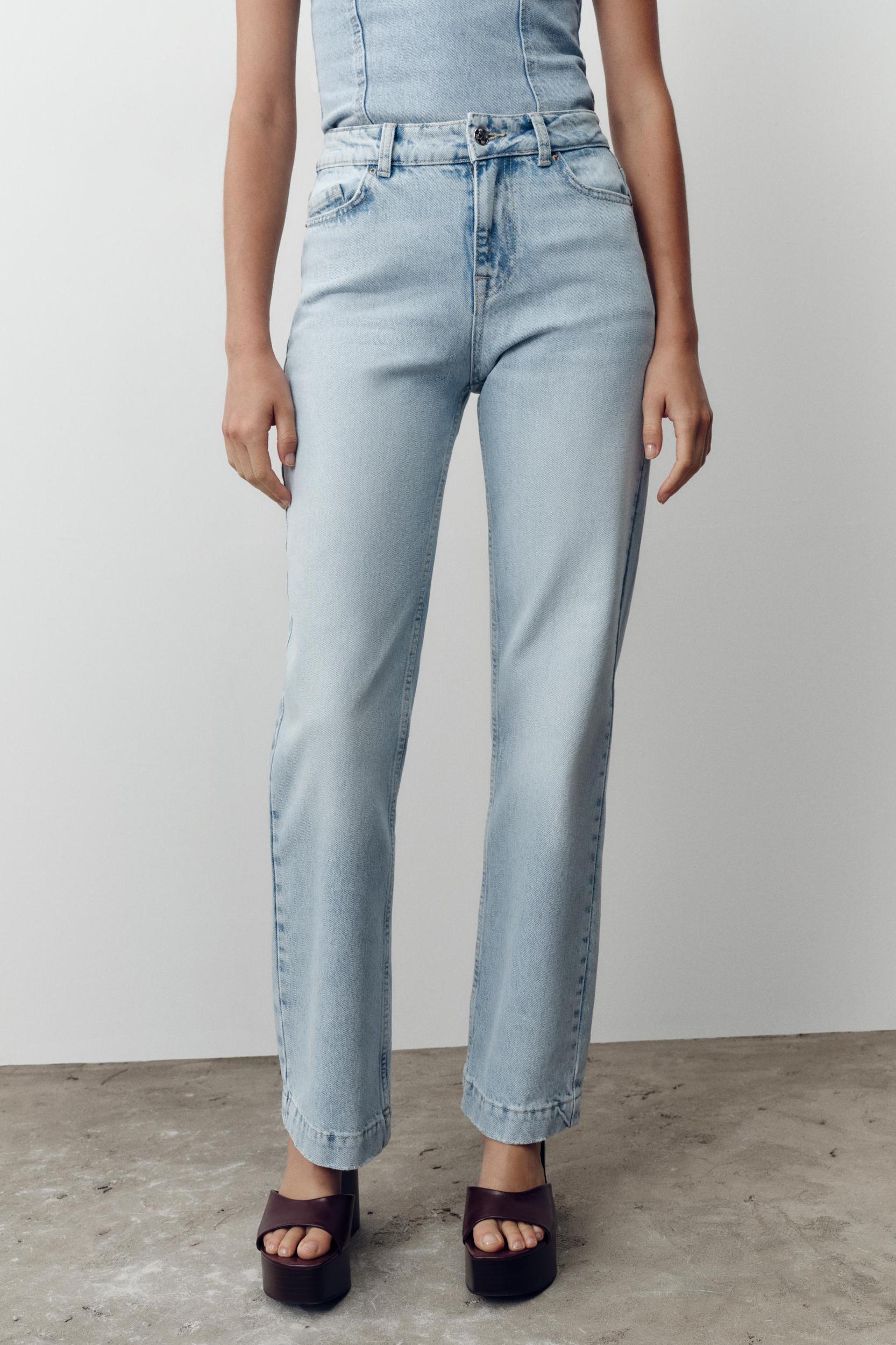 Z.04 STRAIGHT LEG MID RISE FULL LENGTH JEANS Product Image