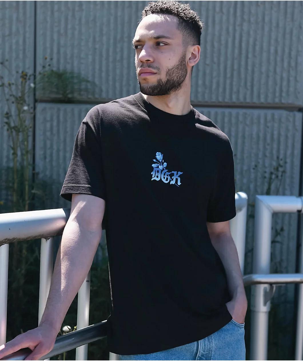DGK Lo Side Black T-Shirt Product Image