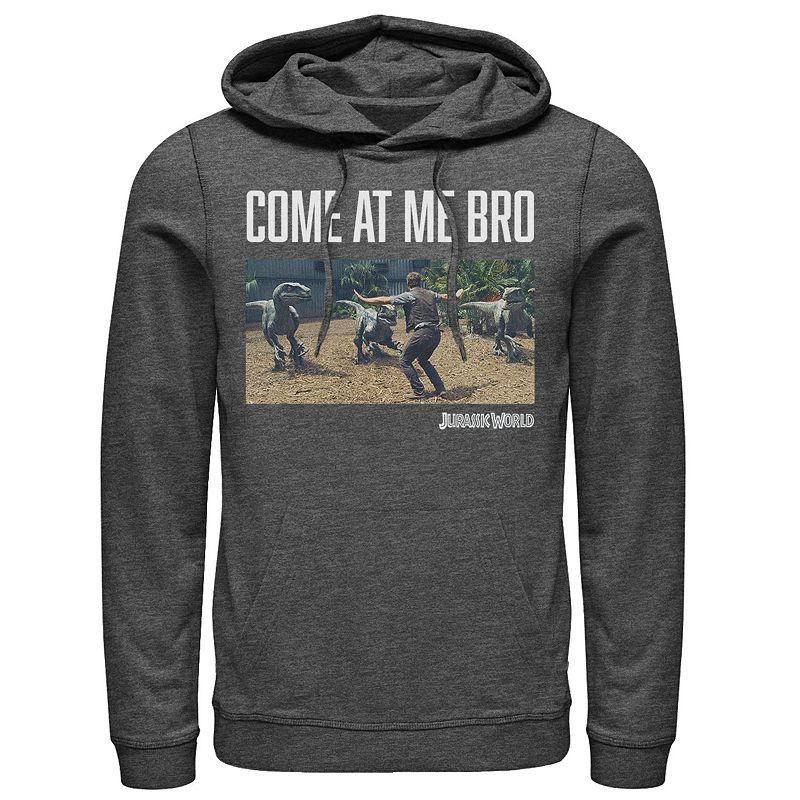 Men's Jurassic World Come At Me Bro Movie Still Hoodie,  Product Image