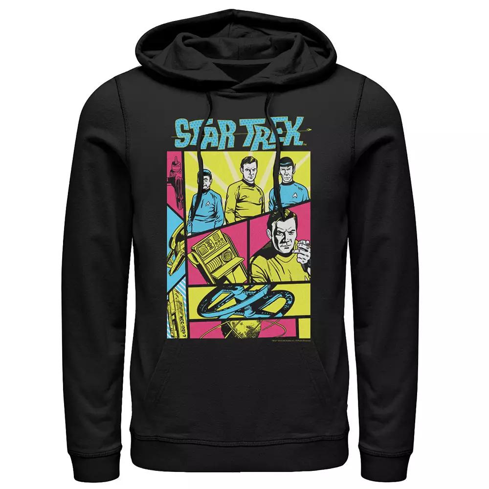 Men's Star Trek Original Series Neon Retro Comic Hoodie,  Product Image