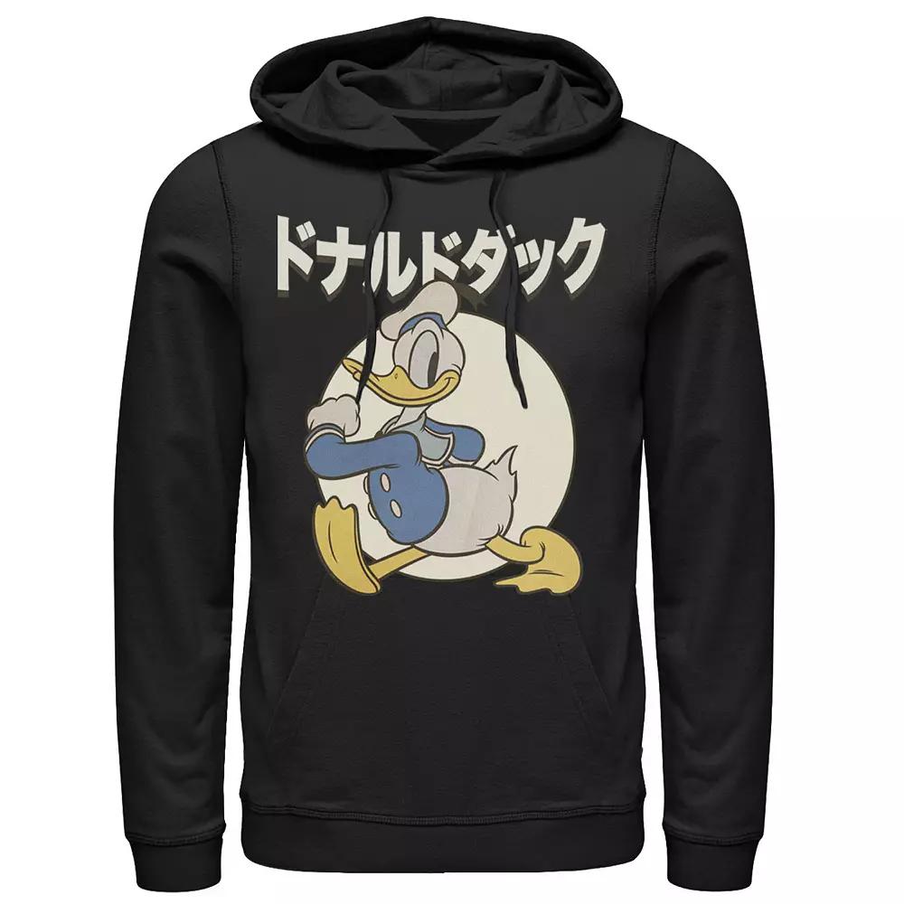 Disney's Donald Duck Kanji Circle Portrait Men's Hoodie,  Product Image