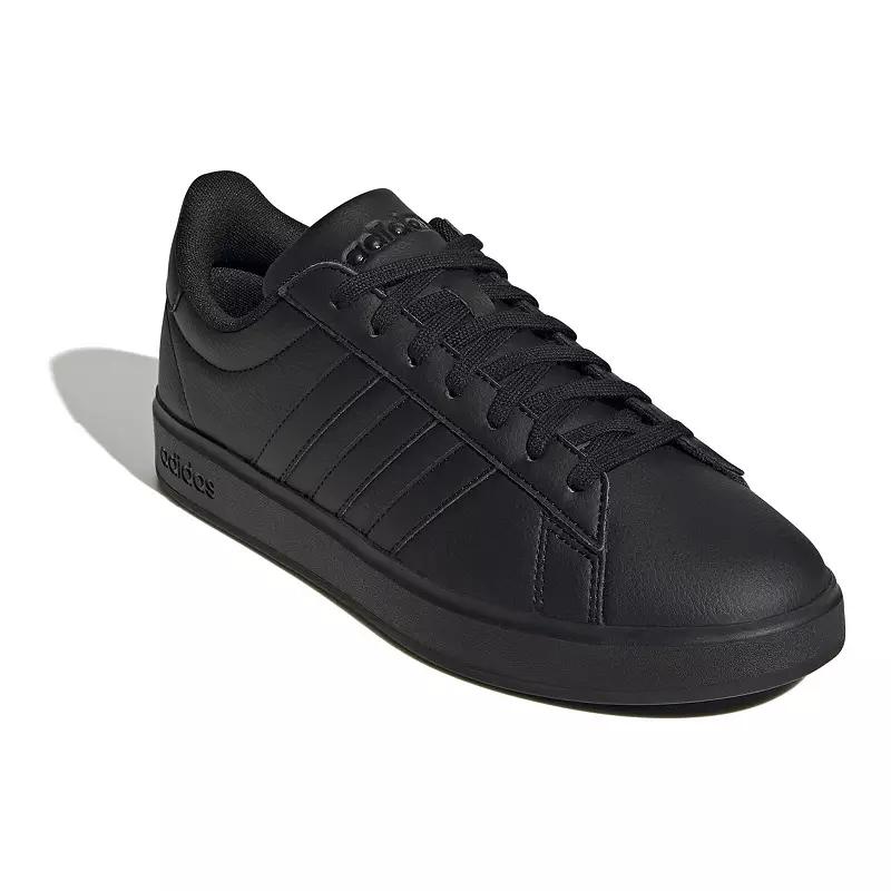 adidas Grand Court Shoes Core Black 6.5 Mens Product Image