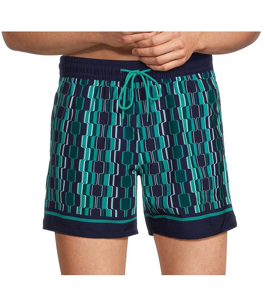 Murano Mod Stripe 5#double; Cabana Swim Trunks Product Image