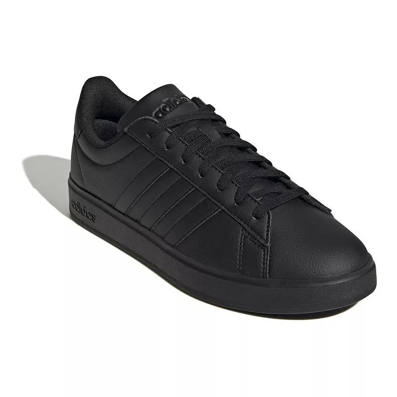 adidas Grand Court Shoes Core Black 6.5 Mens Product Image