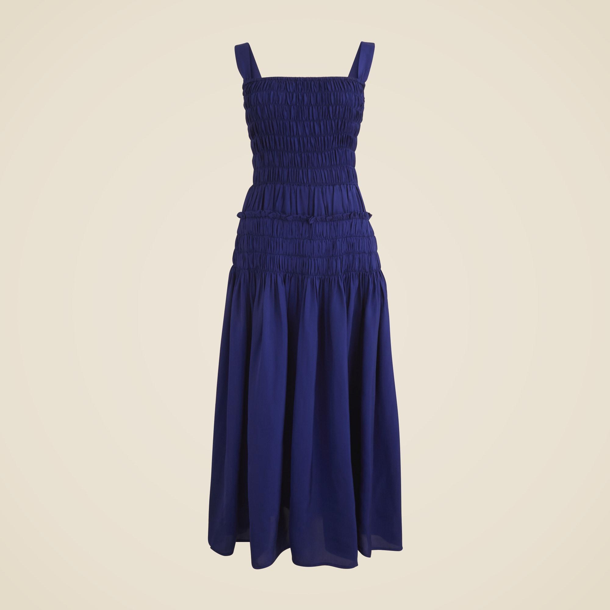 Smocked midi dress Product Image