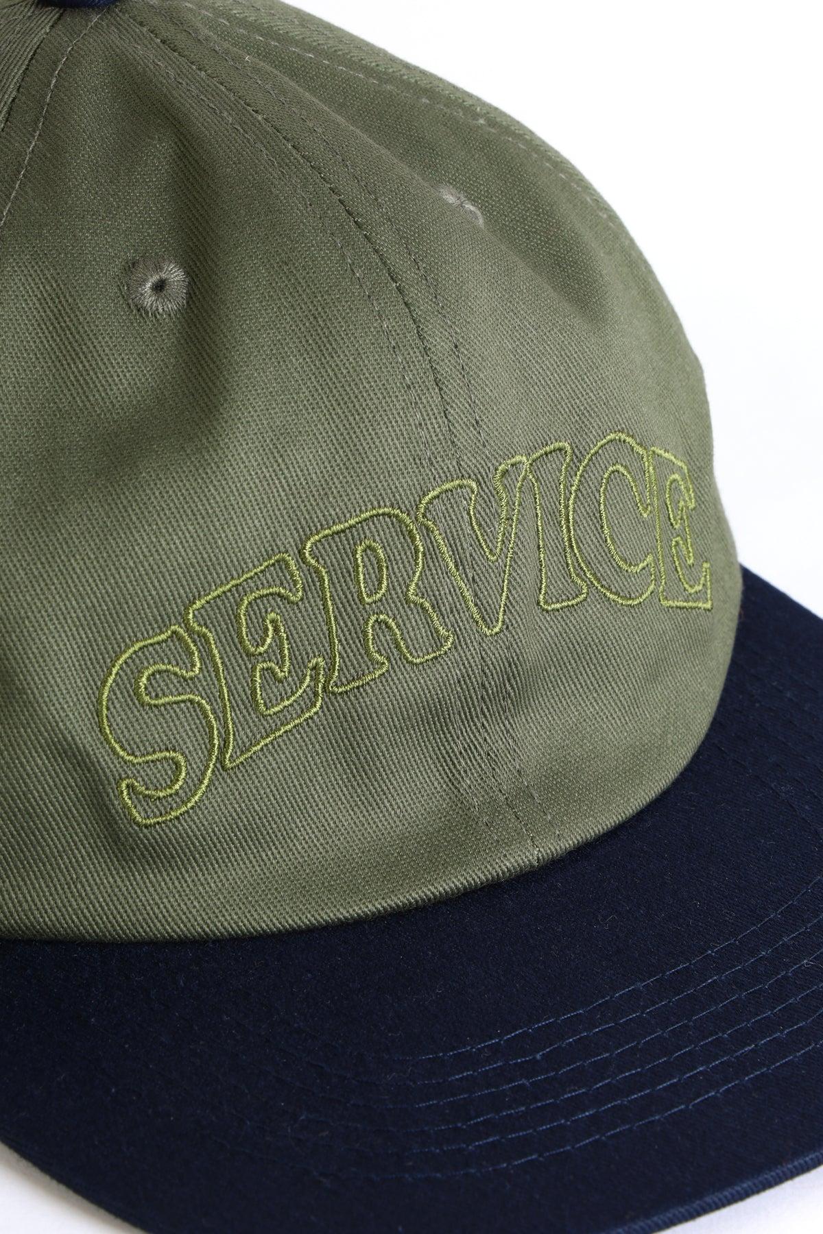 Arch Logo Cap - Olive/Navy Product Image