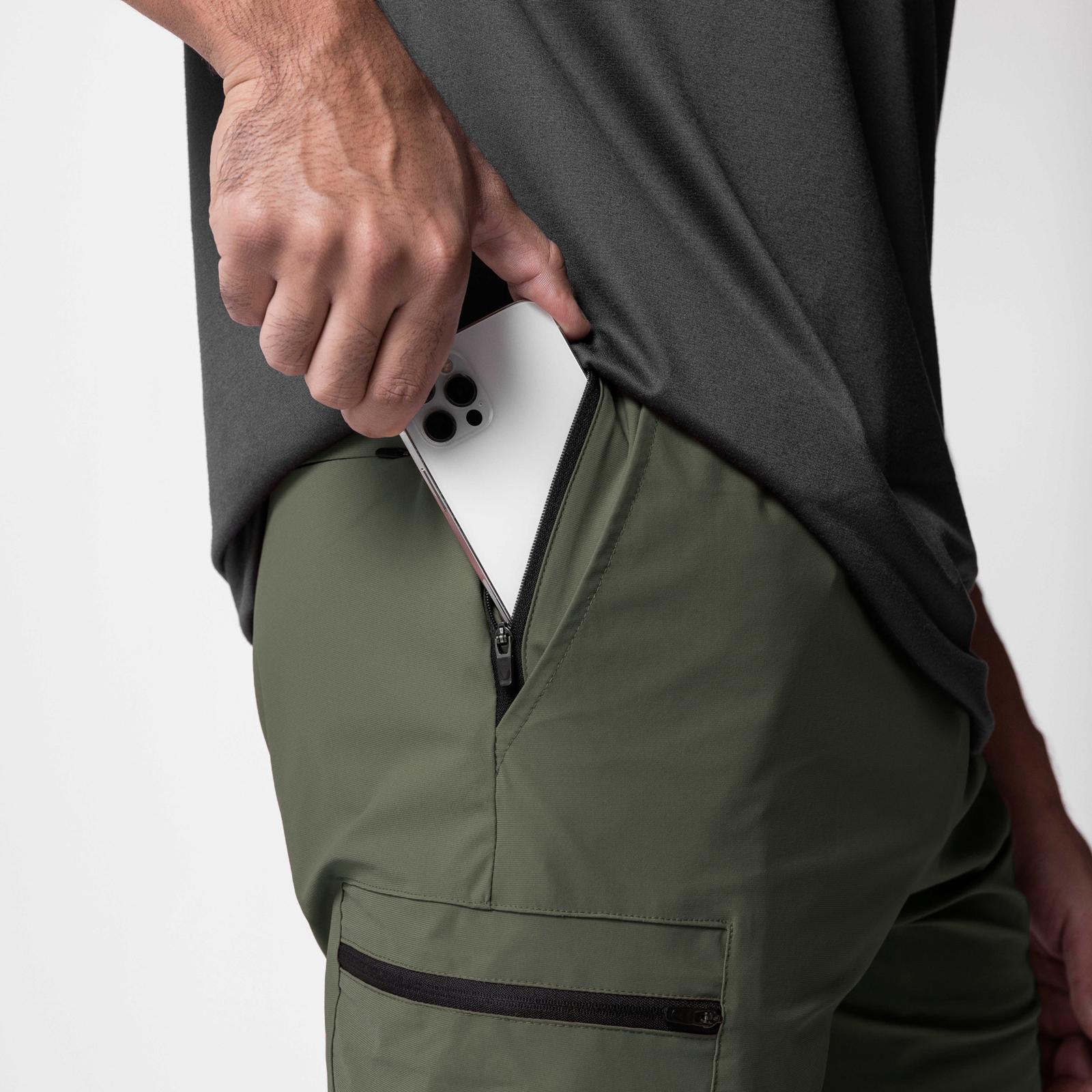 0656. Tetra-Lite® Standard Zip Jogger - Space Grey Male Product Image
