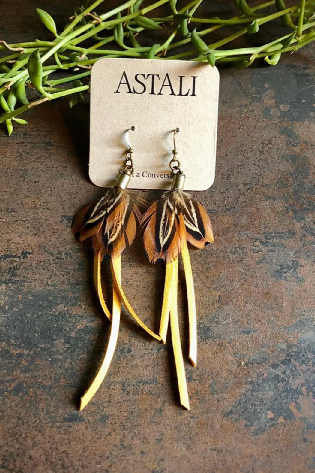 Feather Mini Earrings Product Image