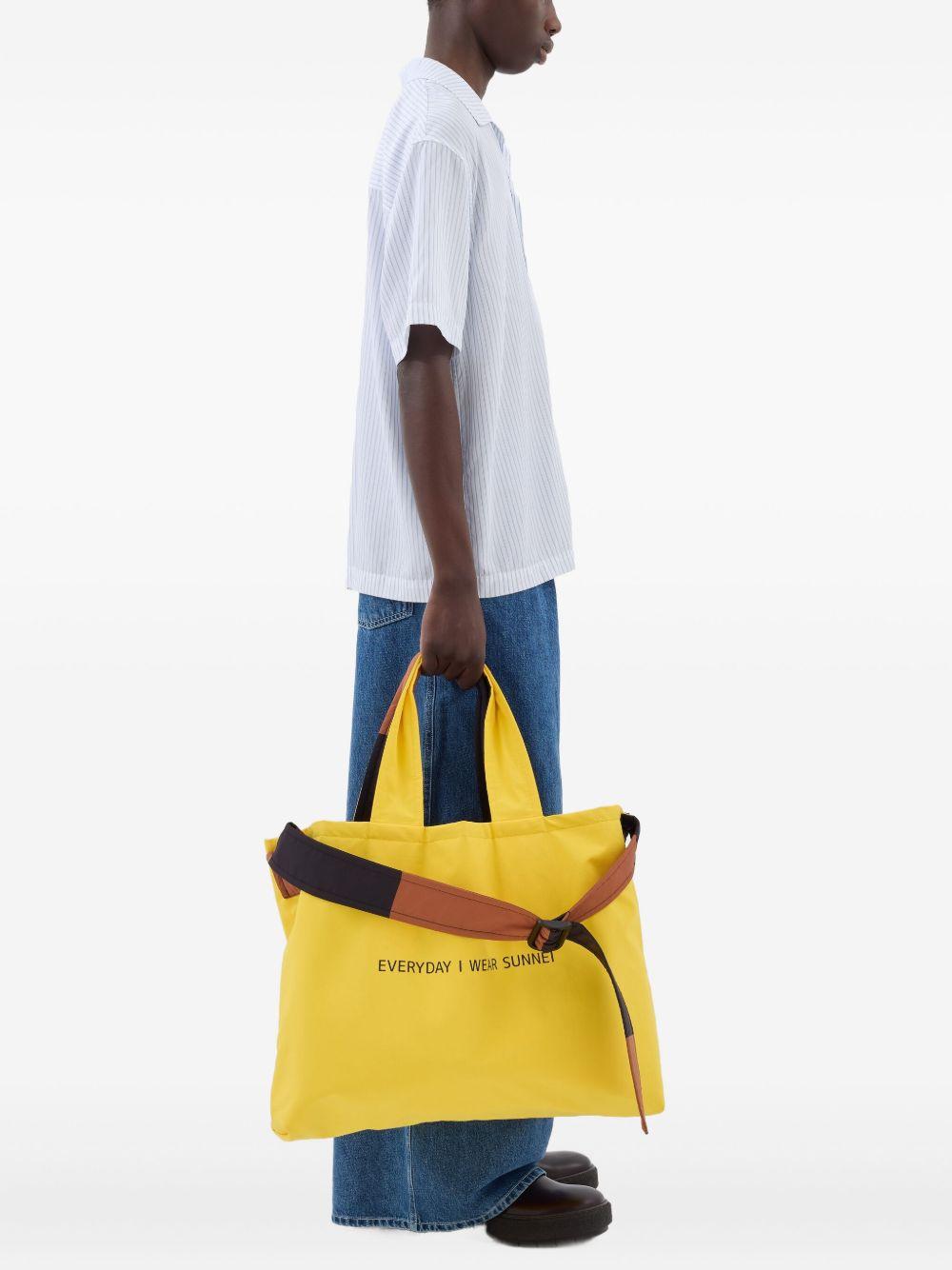 Everyday colour-block tote bag Product Image