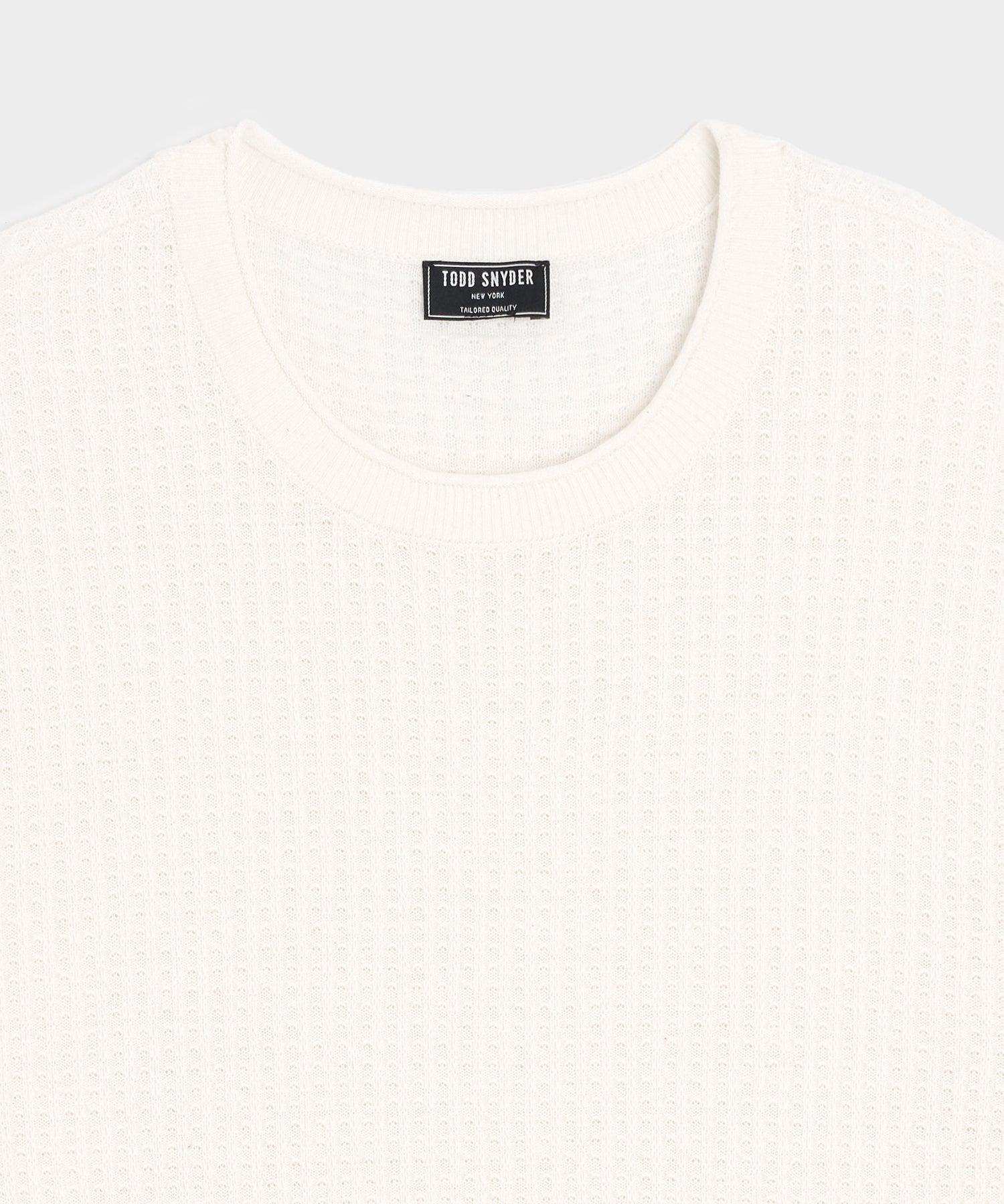 Linen Waffle Tee Product Image