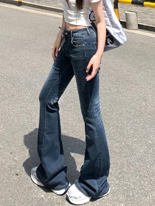 Slim Stretch Flare Jeans Product Image