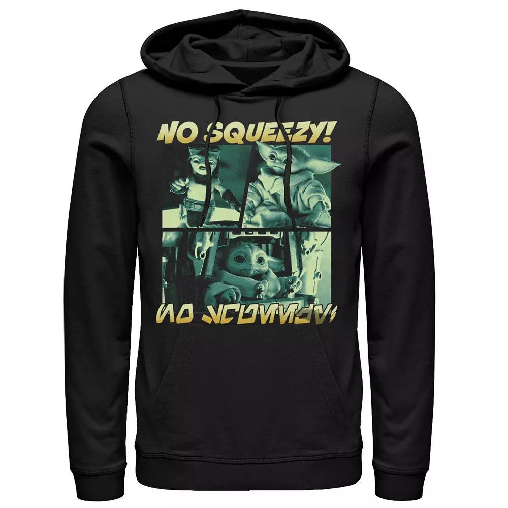 Men's Star Wars The Mandalorian Grogu Anzellan Droidsmith No Squeezy Boxes Graphic Hoodie,  Product Image