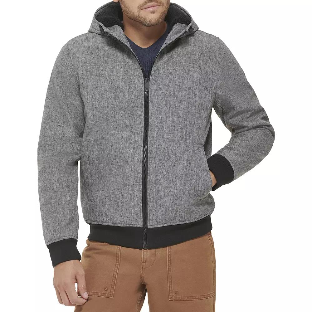 Men's Dockers Sherpa Lined Softshell Hoody,  Product Image