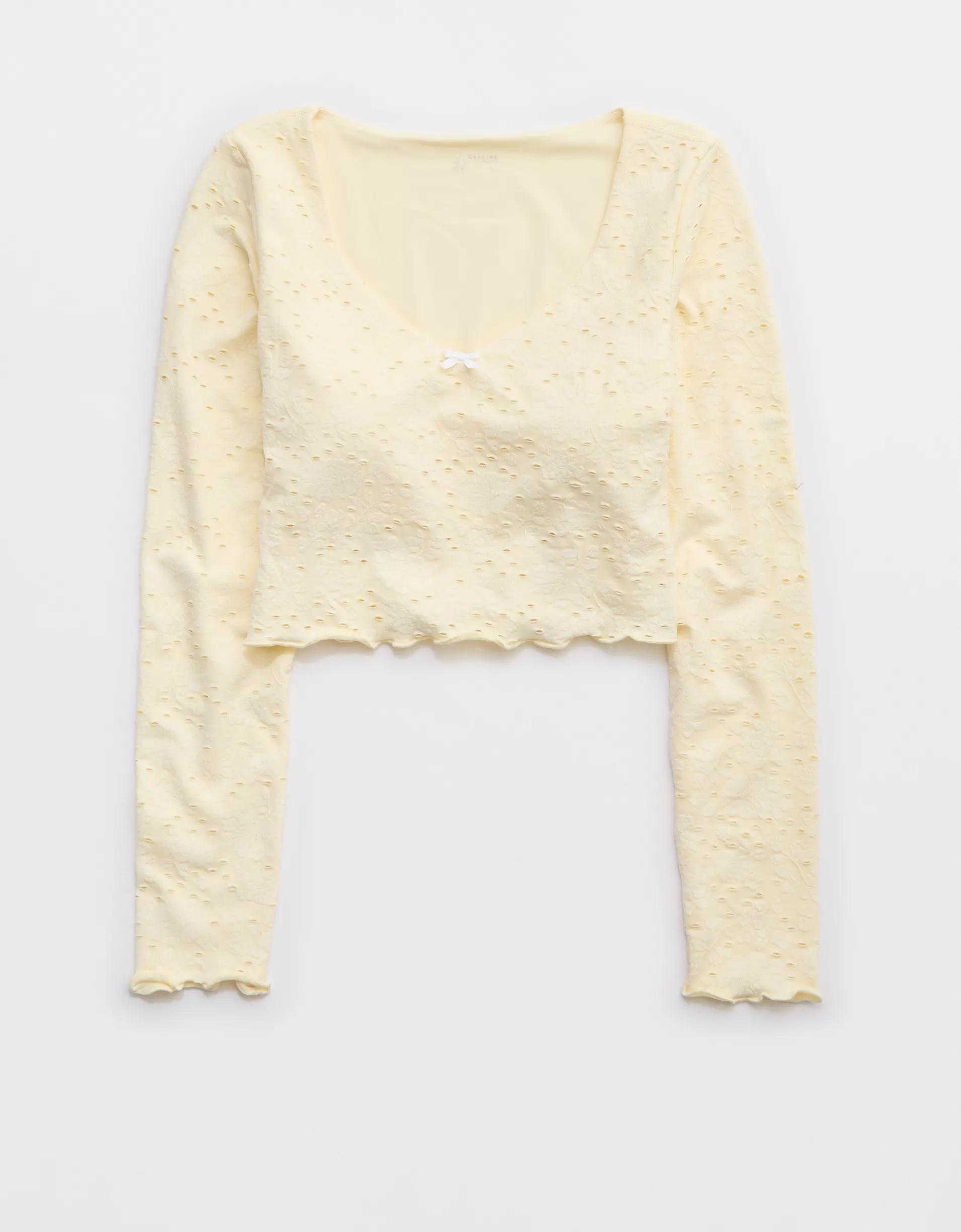 OFFLINE By Aerie Treat Yourself Long Sleeve T-Shirt Product Image