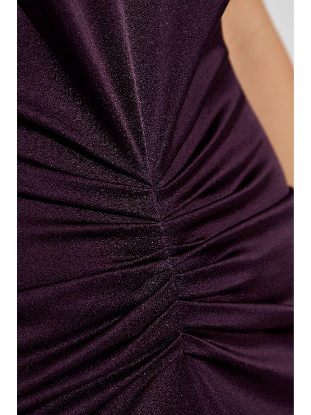 gathered-waist gown Product Image