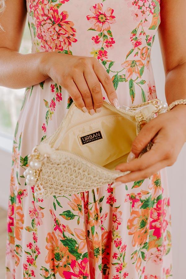 Steph Woven Purse in Ivory Product Image
