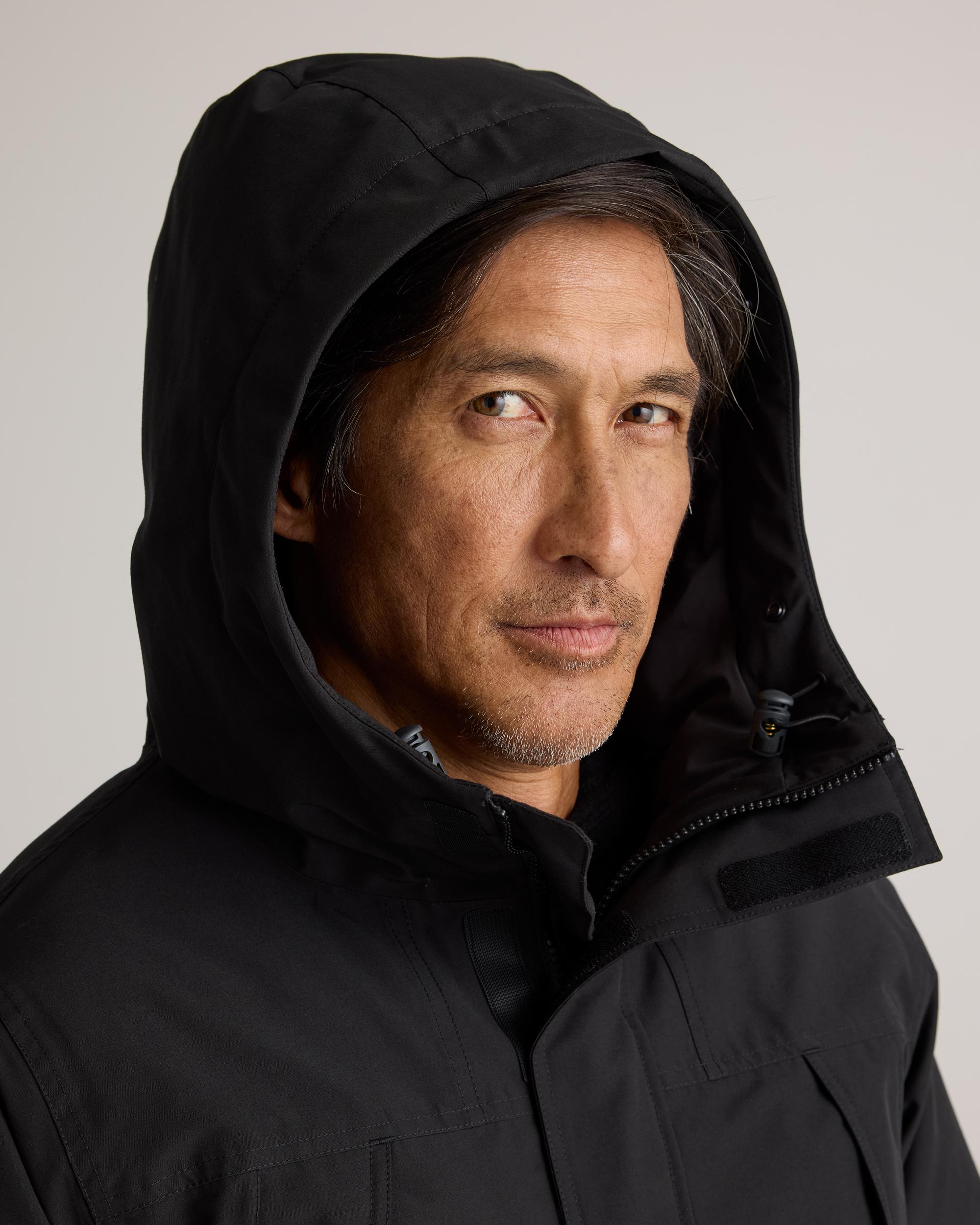 Quince | Men's Responsible Down Hooded Parka Recycled Polyester Product Image