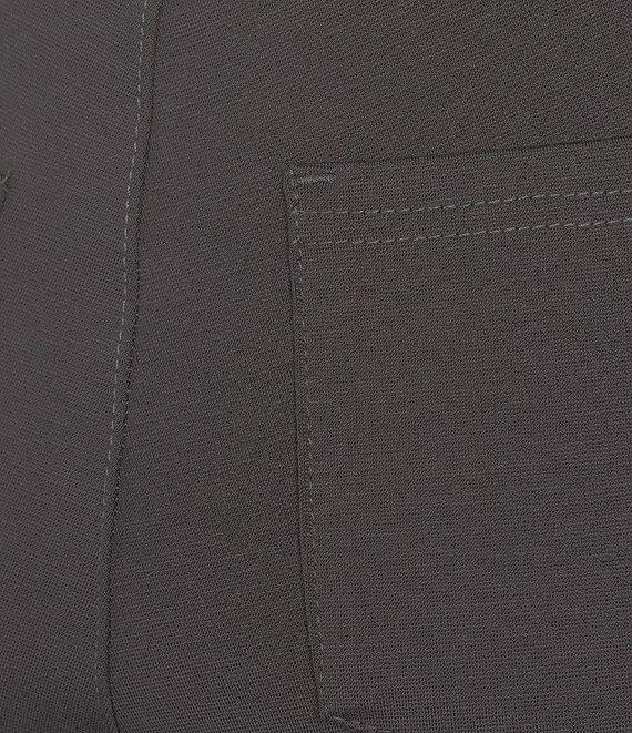 Intro Petite Size Stella Double Knit Slim Straight Leg Pull-On Pants Product Image