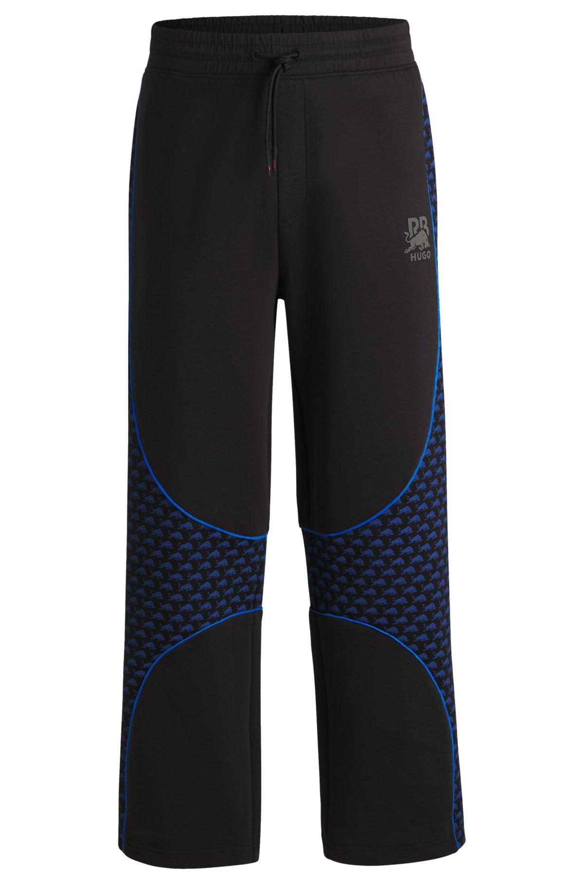 HUGO x RB tracksuit bottoms with piping details Product Image