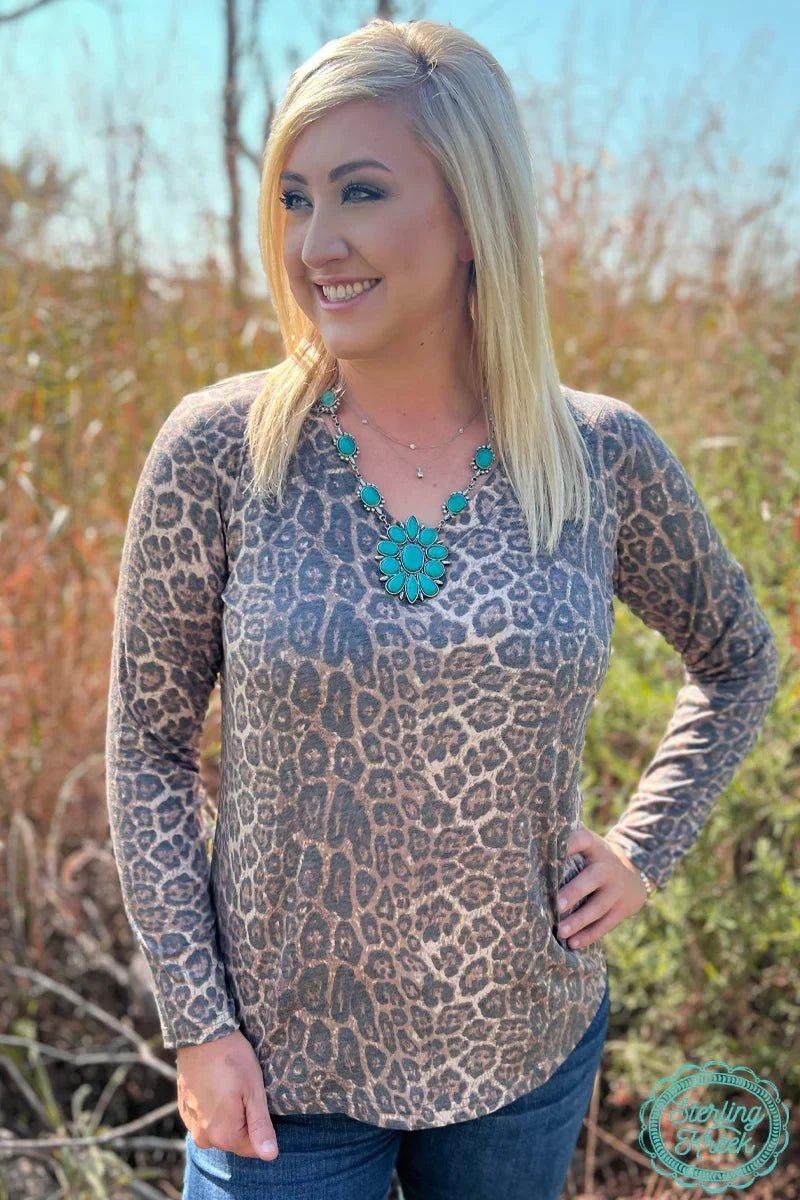Plus Cheetah Chic Top Product Image