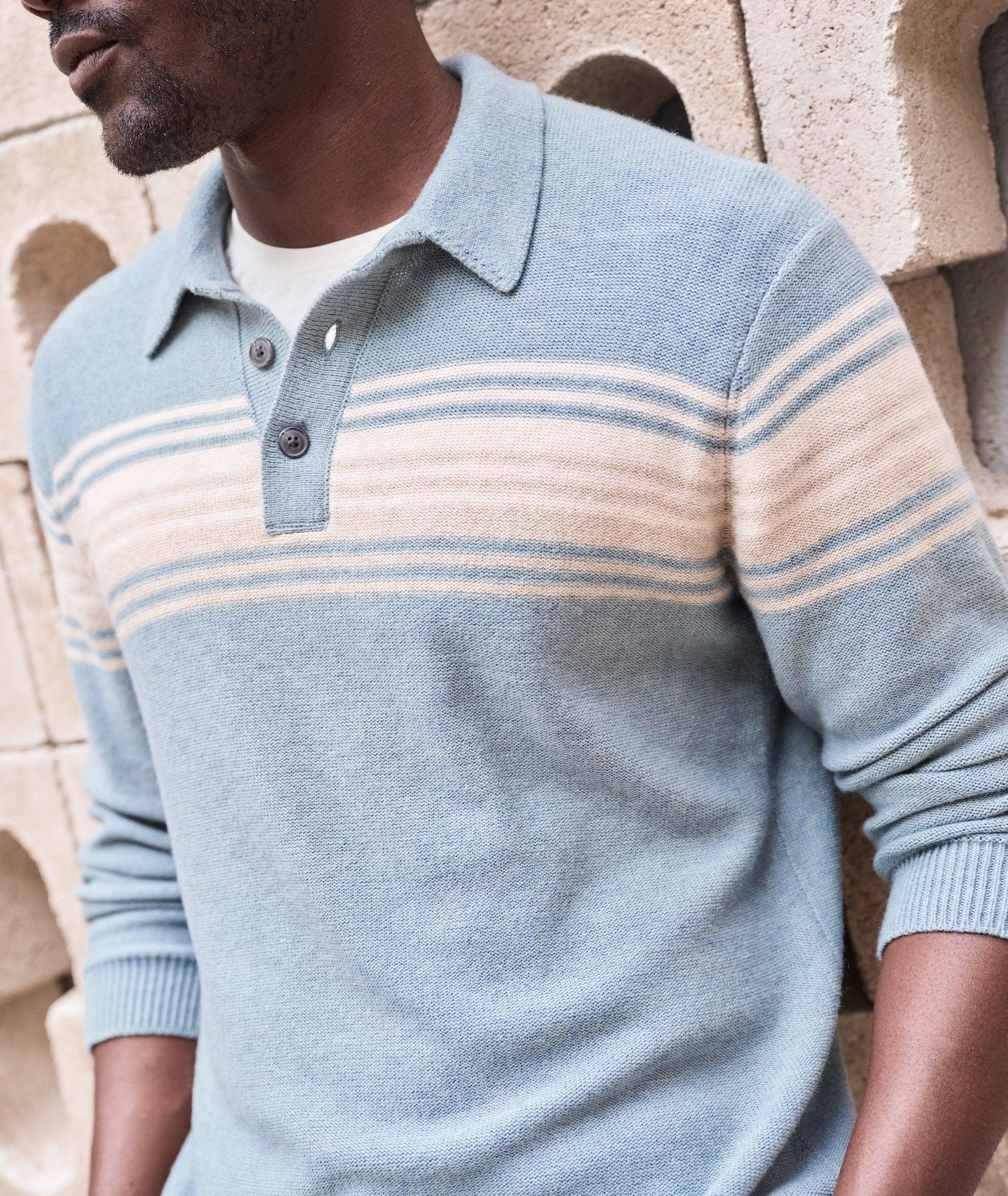 Elias Sweater Polo Product Image