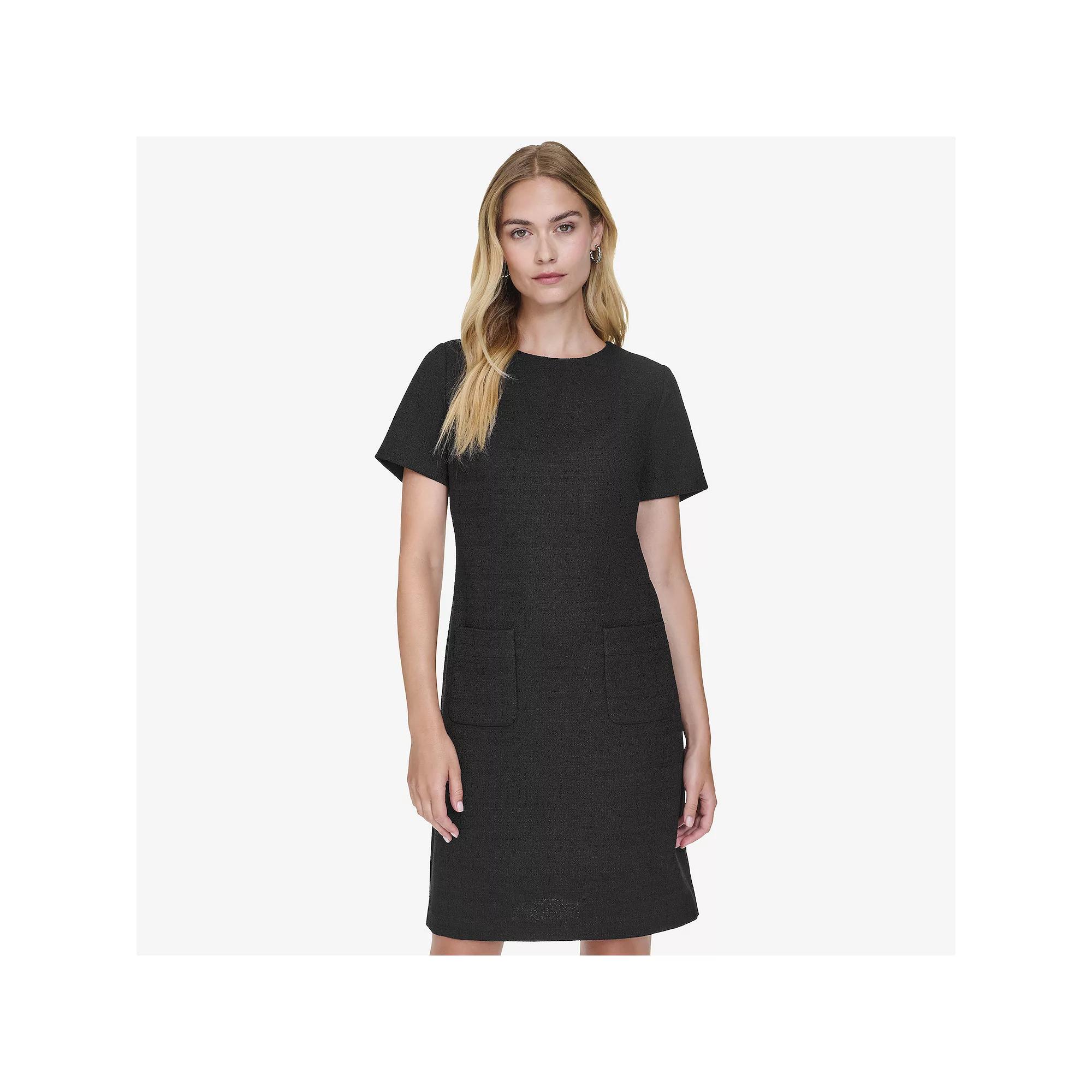 Women's Andrew Marc Short Sleeve Pocket Dress,  Product Image