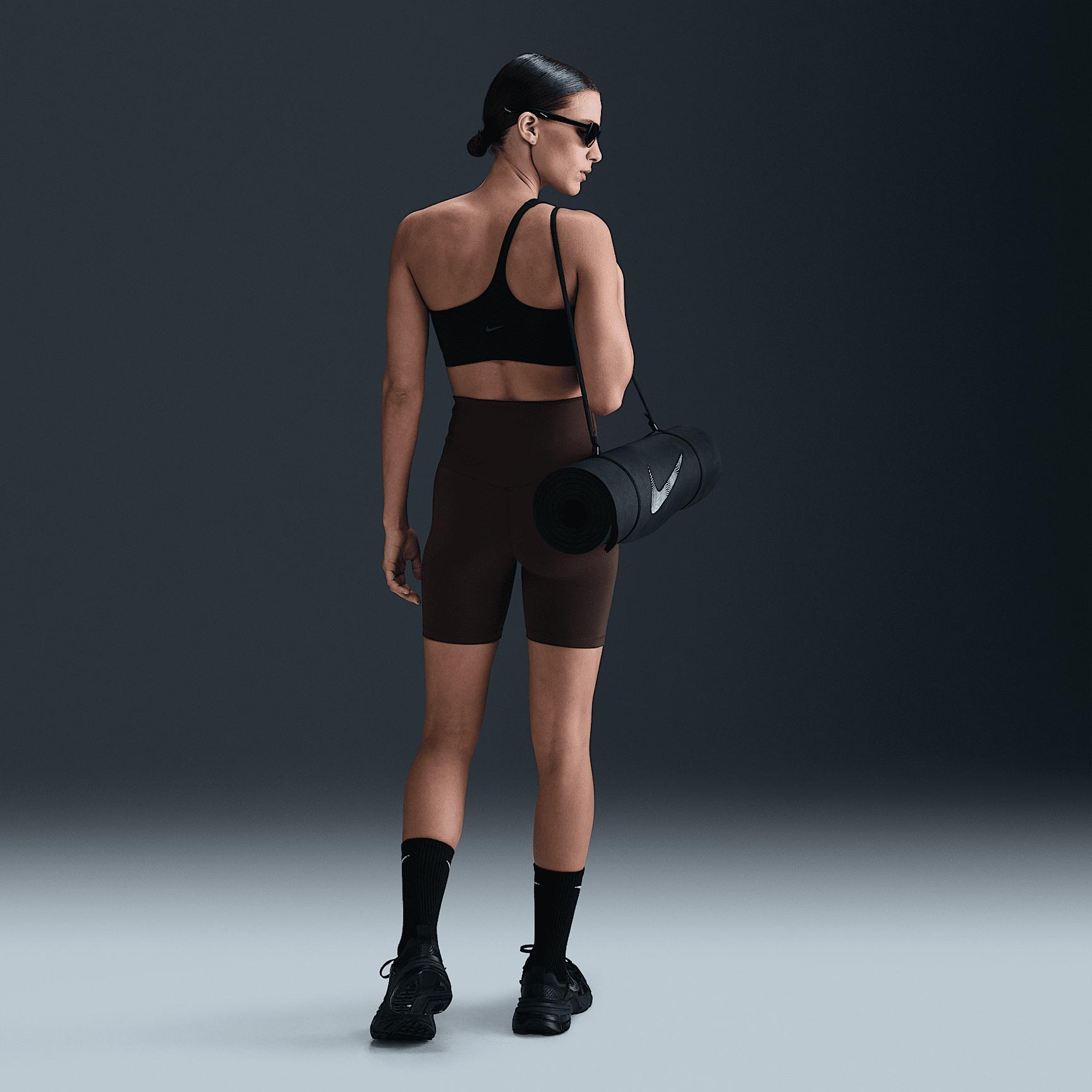 Nike Womens Zenvy Asymmetrical Light-Support Padded Sports Bra | HQ9182-440 Product Image