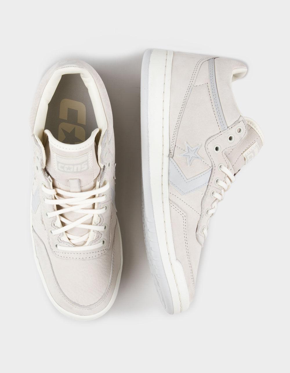 CONVERSE Fastbreak Pro Mid Shoes - WHT/LT GRAY Product Image