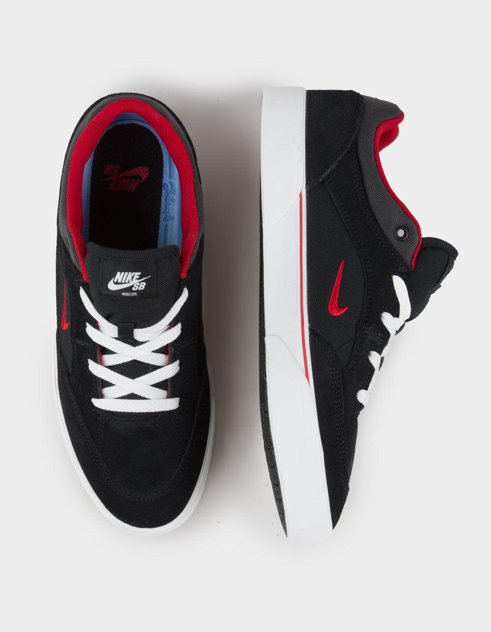 NIKE SB Malor Shoes - BLK/RED Product Image