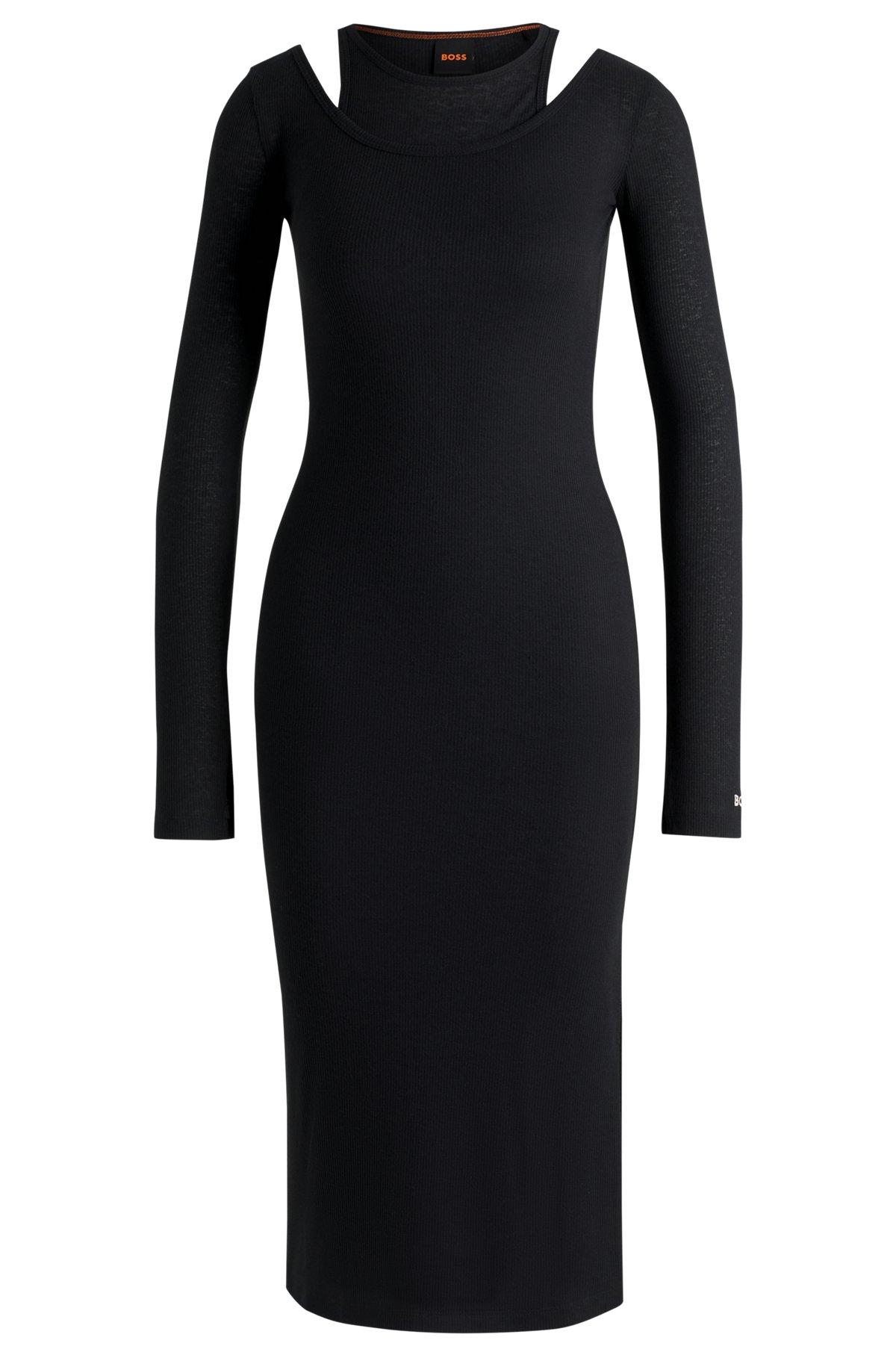 Two-in-one dress with layered effect Product Image