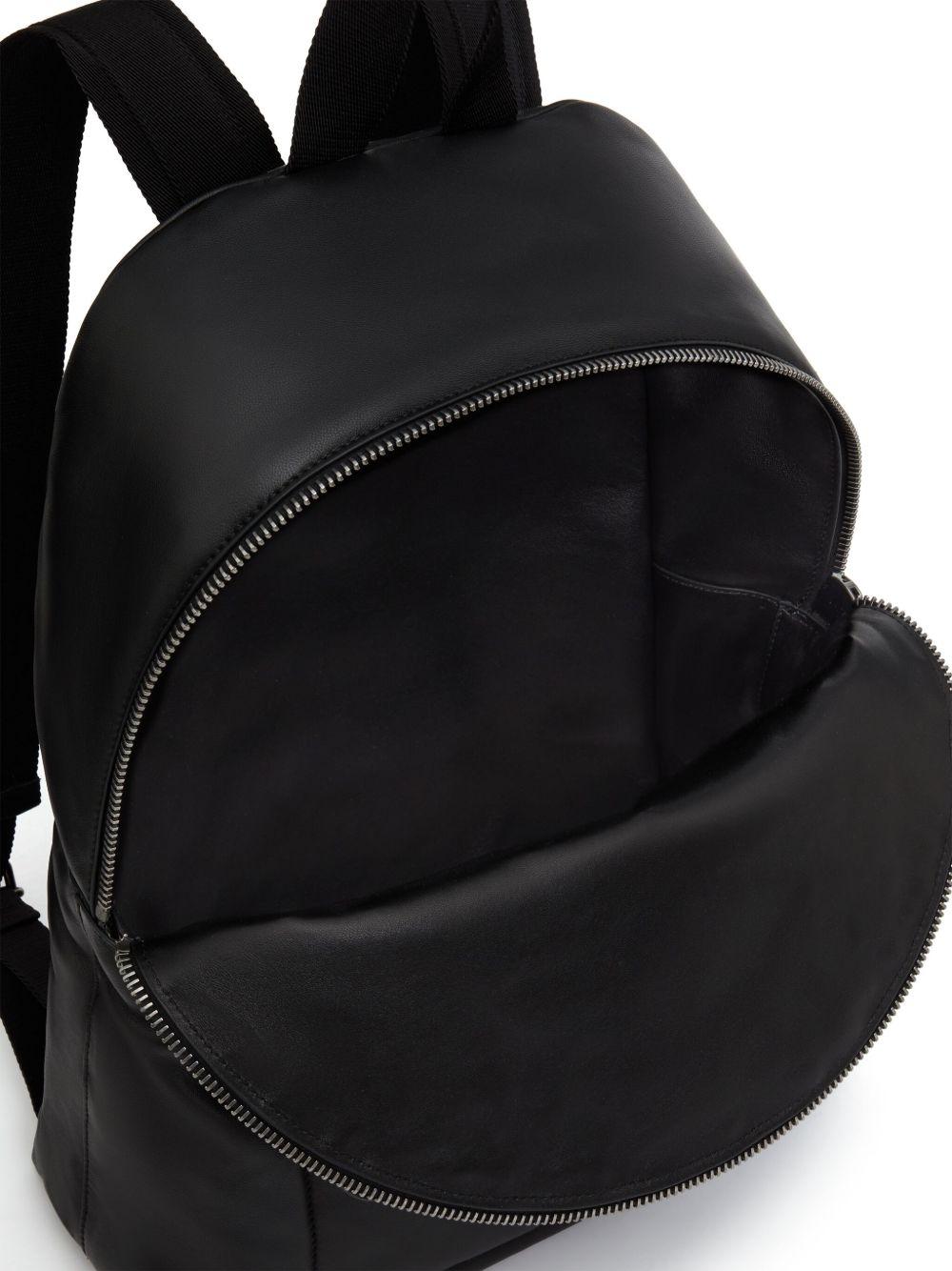 VLogo Signature leather backpack Product Image