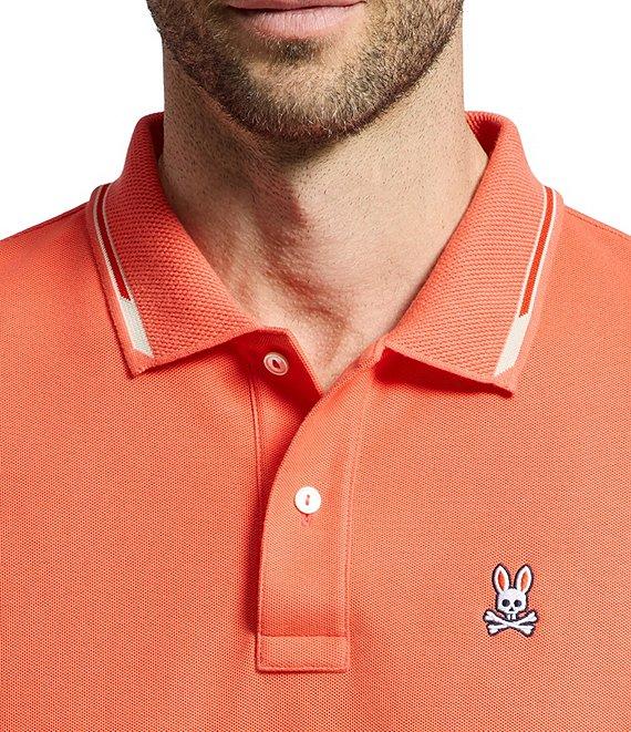 Psycho Bunny Stirling Pique Short Sleeve Polo Shirt Product Image
