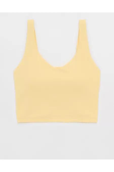 OFFLINE By Aerie Real Me Low Key Longline Sports Bra Women's Product Image