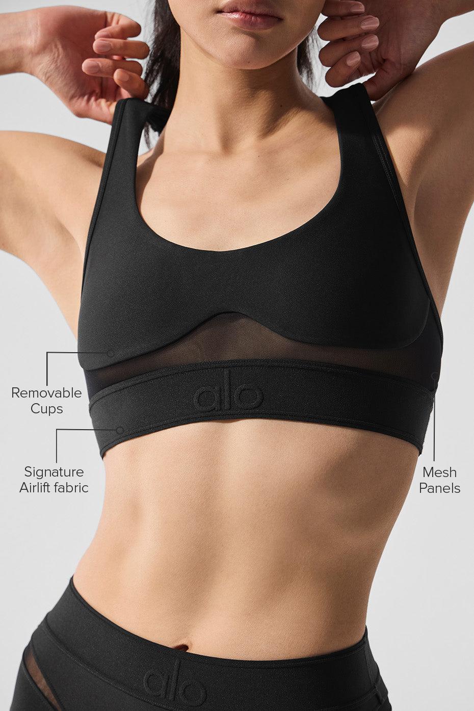 Airlift Rebel Bra - Black Product Image
