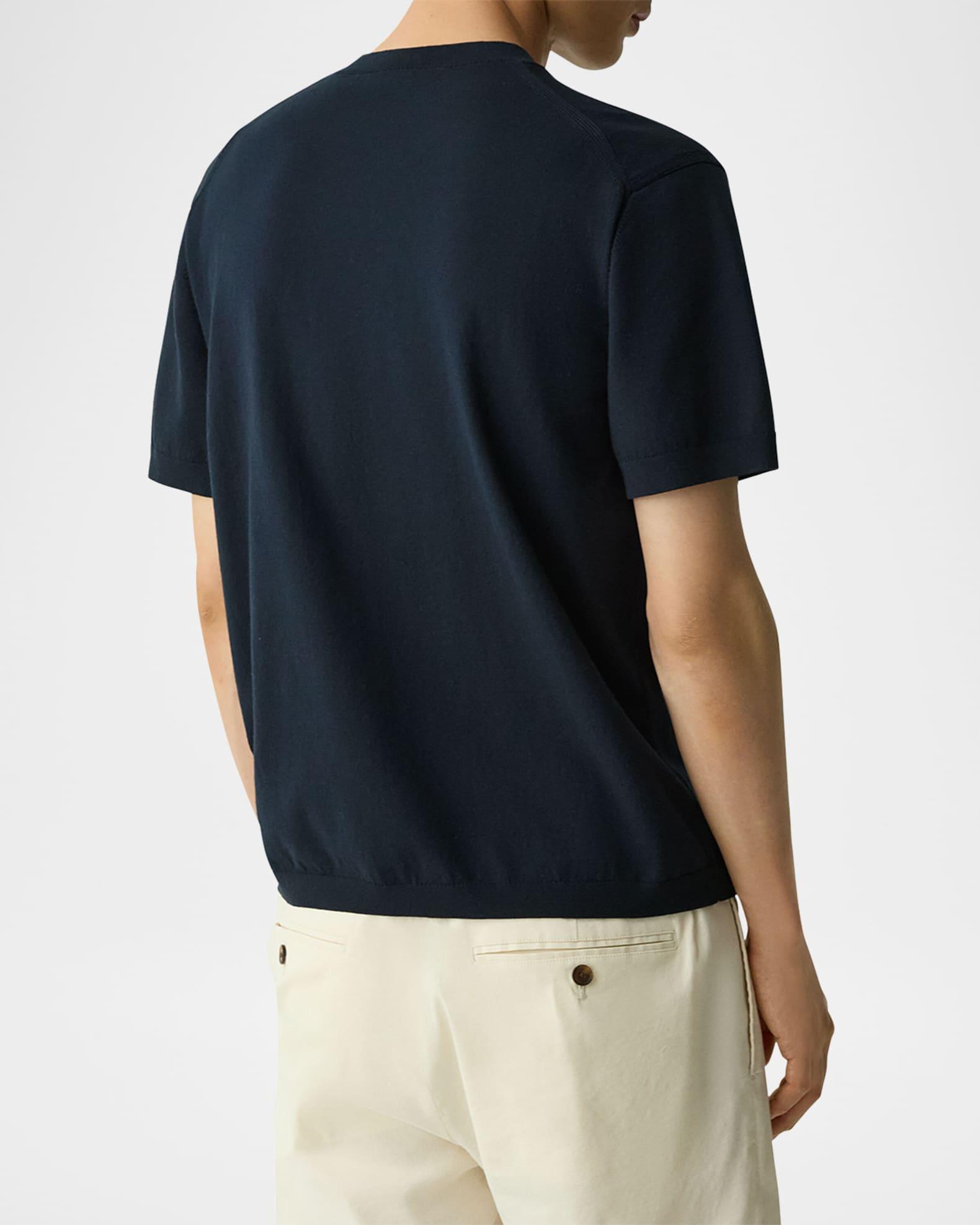 Men's Relaxed Short-Sleeve Crewneck Sweater Product Image