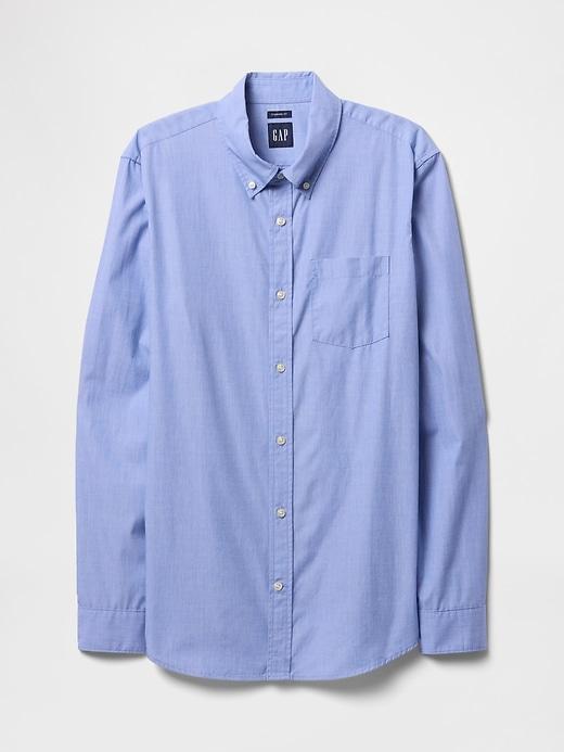 Organic Cotton Poplin Classic Shirt Product Image