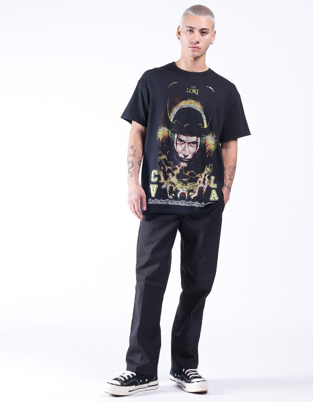 CVLA x Marvel Villains Loki Mens Tee - BLACK Product Image