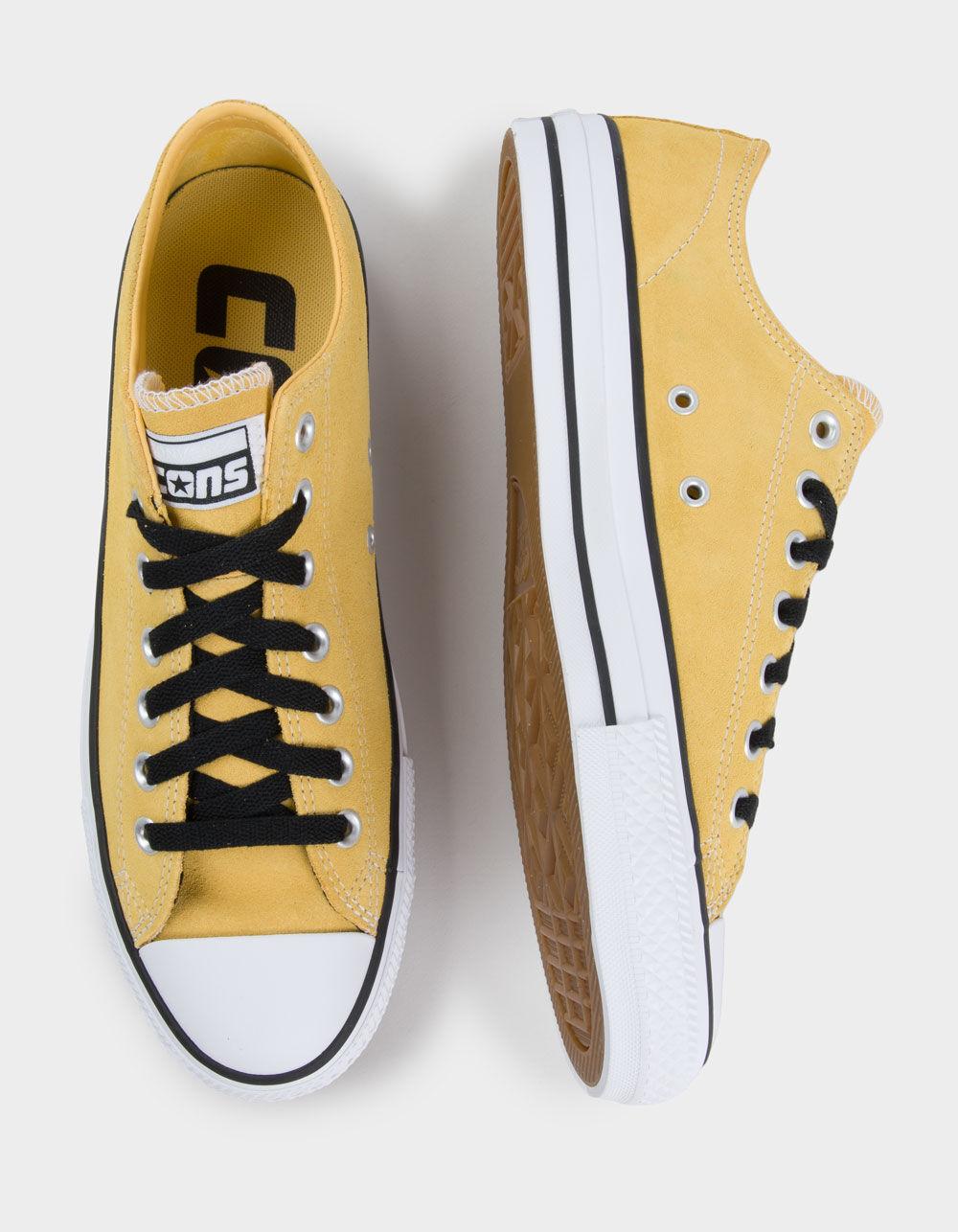 CONVERSE Cons Chuck Taylor All Star Pro Suede Shoes - YELLOW Product Image
