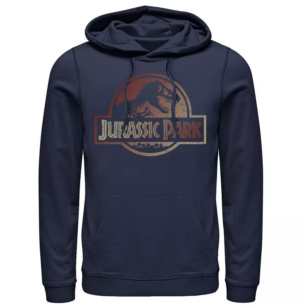 Men's Jurassic Park Fossil Logo Graphic Pullover Hoodie,  Product Image