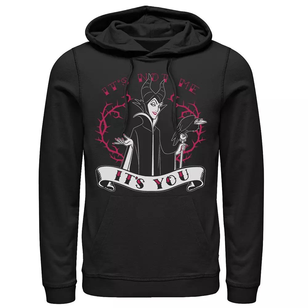 Disney's Sleeping Beauty Maleficent Men's Valentines It's Not Me It's You Hoodie,  Product Image